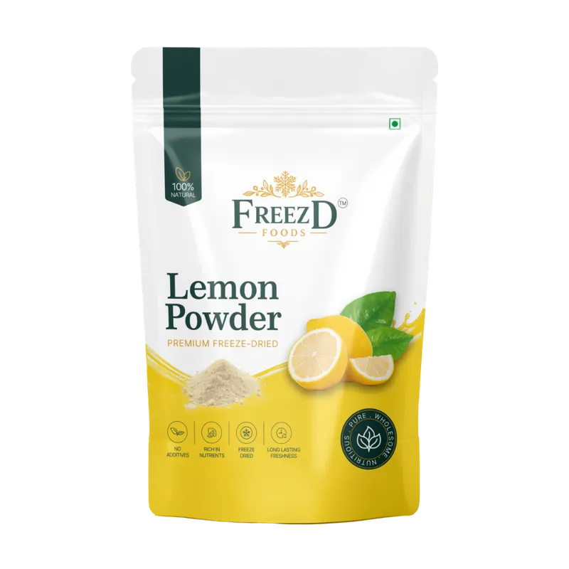 Freeze-Dried Lemon Powder – Premium Quality by FreezD Foods